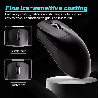 VXE Dragonfly R1 Pro Max Gaming Mouse, Wireless Bluetooth Gaming Mouse with PAW3395 Sensor, Rechargeable Lightweight Ergonomic Esports Mouse