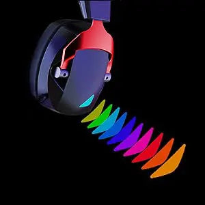 Wireless Gaming Headset with Detachable Noise Cancelling Microphone – 2.4G Wireless, Bluetooth 5.3 & 3.5mm Wired Gaming Headphones for PS5, PC, Xbox, Mobile