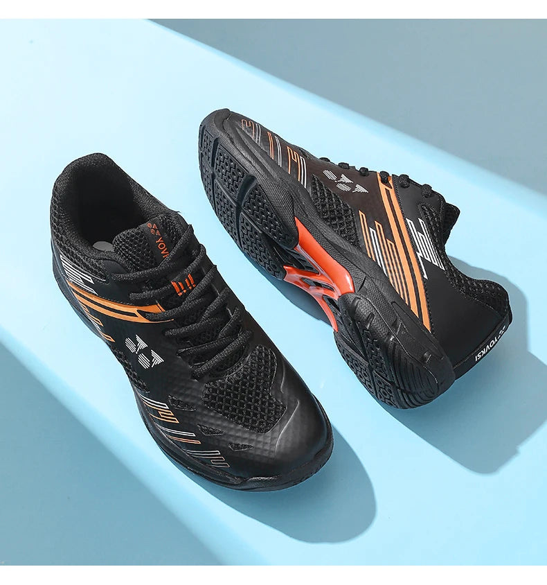 Professional Badminton Shoes Sneakers Mens Breathable Anti-slip Tennis Sport Shoes for Men Women Training Sneakers