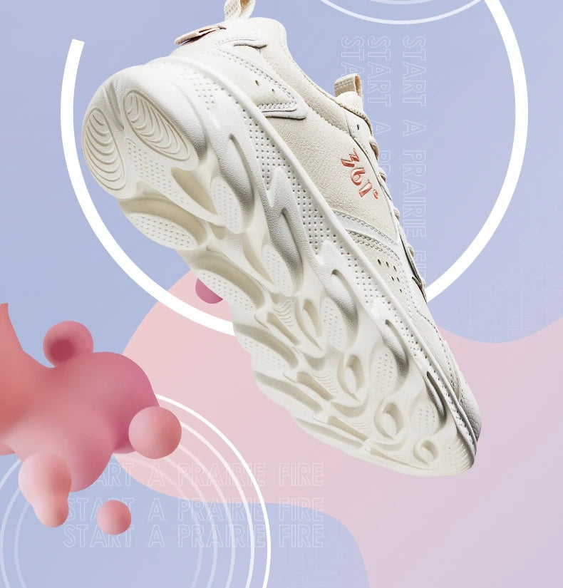 361 Degrees Women's Running Sports Shoes Shock Absorption Rebound All-match Fashion Comfortable Sneakers Male 682232237