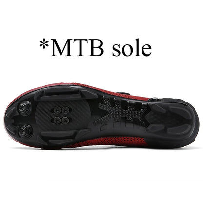 Men Cycling Shoes Professional MTB Sneakers Bike Flat Racing for Men Breathable Mountain Biking Footwear