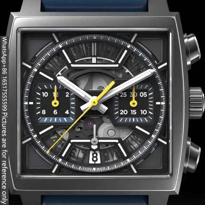 40mm Men Luxury Watch in 904L Steel Quartz Movement Exquisite Heritage e-t