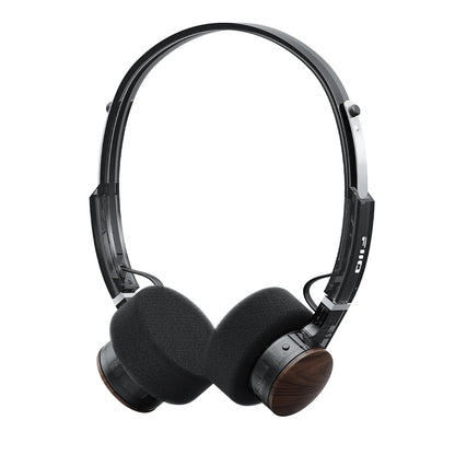 FIIO EH11 On-Ear Bluetooth Headphones – Hi-Res LDAC Wireless Bass Headset, 30H Battery, Dual Device Connection & Lightweight Retro Design