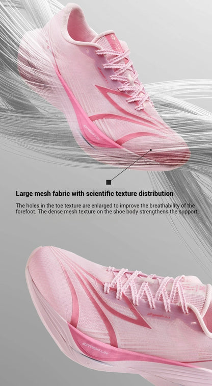 361 Degrees Furious ET Men's Running Shoes Carbon Plate Racing Marathon Rebound Breathable Cushioning Male Sneakers 672512216F