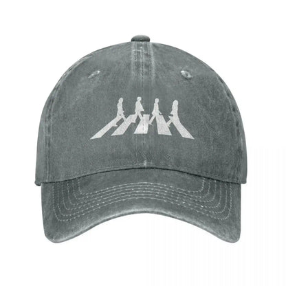 Minimalistic Abbey Road B-Beatles Baseball Cap Accessories for Men Women Fashion Headwear Trucker Hats Adjustable Fit
