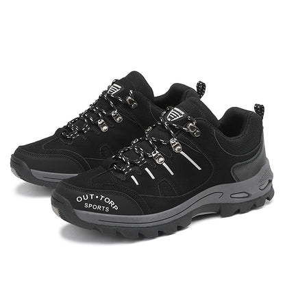 Retro Style Men  Sports Shoes Autumn and Winter Short Boots Anti Slip Hiking Shoe Suitable for Ankle Boots Urban Commuting 2025