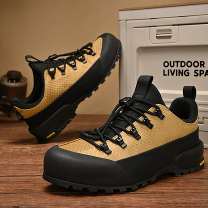 2025 New Hiking Shoes Non-Slip Grip Men's Spring Fall Outdoor Casual Sports Shoes Breathable Comfortable Durable Leisure Sneaker