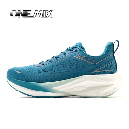 ONEMIX Men Running Shoes Super Lightweight Outdoor Athletic Training Jogging Sneakers Anti-Slip Wear-Resistant Walking Footwear
