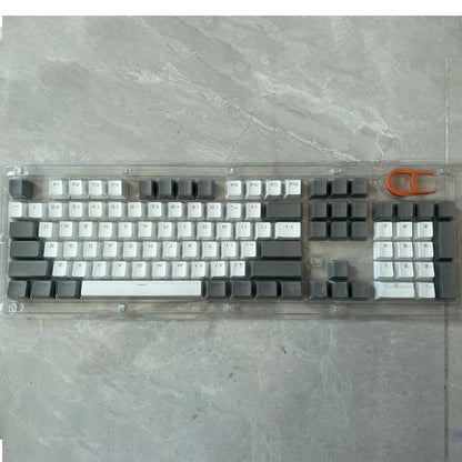106 Keys Grey Red Keycaps PBT Specials Keycap Backlit Two-Color Key Caps For MX Switch 61/87104 Mechanical Keyboard