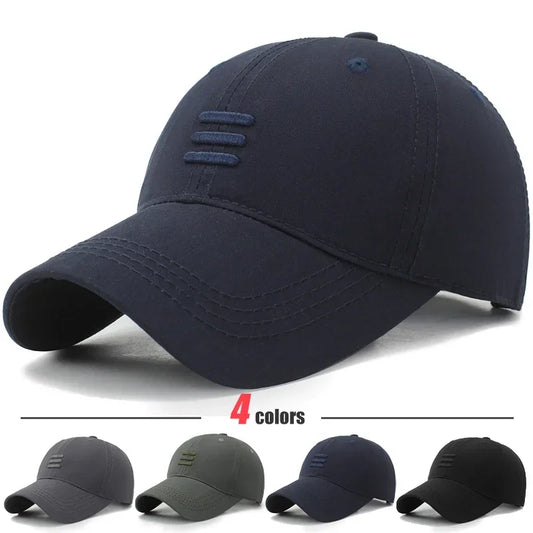 Nova moderna mekana bejzbolska kapa za sport na otvorenom, od pamuka, s kopčanjem na druker, za muškarce i žene, u 4 boje, dizajn dad hat s tri pruge