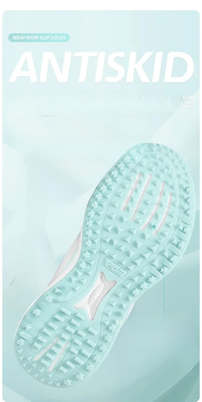 PGM Women Golf Shoes Summer Heat Dissipation Breathable Holes High Elasticity Height Outdoor Sports Sneakers XZ430