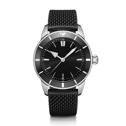 High luxury Superocean Wristwatch Automatic Mechanical Rose Gold Sport Watches Stainless Steel Black Ceramic Bezel Customized
