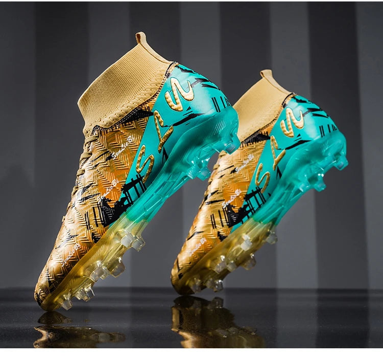 Botas de fútbol profesionales para hombre, zapatillas de fútbol Society, tacos de fútbol FG ultraligeros para entrenamiento, calzado deportivo de fútbol para exterior