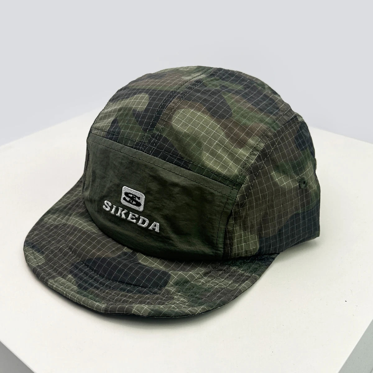 New Unisex CAMO Quick Drying Letter Embroidery Baseball Hats Sunshade Color Block Breathable Personal Peaked Caps Versatile ins