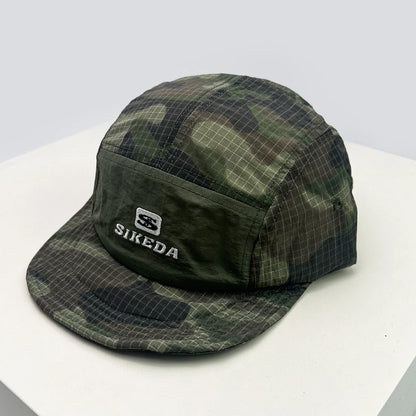 New Unisex CAMO Quick Drying Letter Embroidery Baseball Hats Sunshade Color Block Breathable Personal Peaked Caps Versatile ins