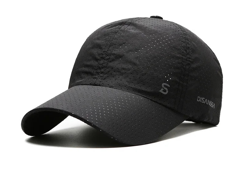 Original design løbehue, tynd, hurtigtørrende, åndbar, med andetunge, til udendørs brug, til mænd, sol, sommer, fiskeri, Avisor baseballkasket