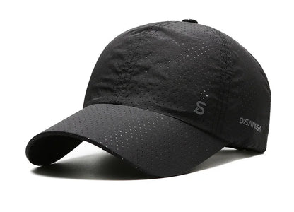 Original design løbehue, tynd, hurtigtørrende, åndbar, med andetunge, til udendørs brug, til mænd, sol, sommer, fiskeri, Avisor baseballkasket