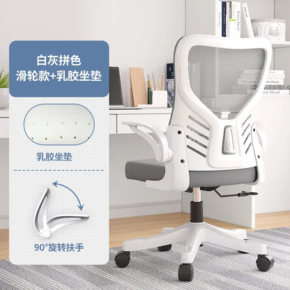 Ergonomic Office Chair Adjustable Computer Desk Chair with Lumbar Support, Mesh Executive Swivel Office Chair for Work, Study & Gaming