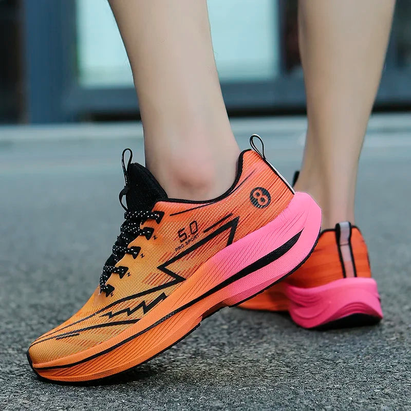 Men Sports Running Shoes Casual Marathon Lightweight Women's Comfortable Athletic Nonskid Walking Sneakers Outdoors Couple Shoes