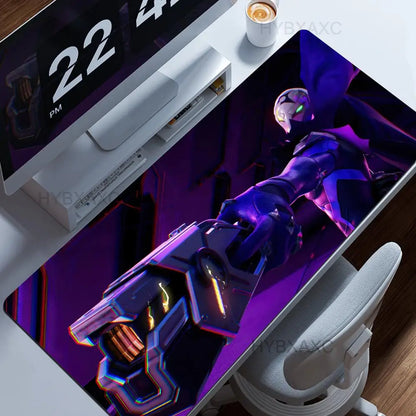 Game Jhin L-League of Legends Mousepad Large Computer Gaming Accessories MousePads Desk Mats Anti-slip Laptop Soft Mice Pad