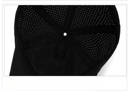New Women Men Quick-Drying Spring Summer Baseball Cap Solid Breathable Snapback Hat Casual Fishing Sun Cap Hat For Women Men