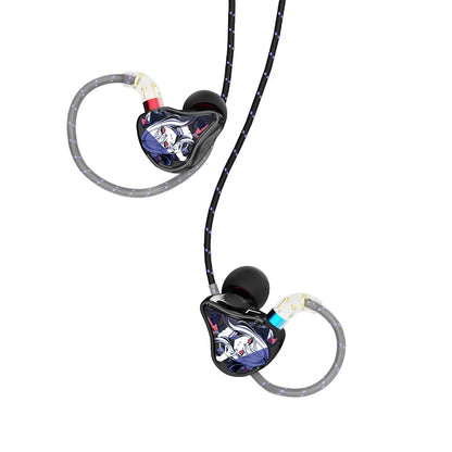 CVJ Vivian HiFi In Ear Earphones with 10mm Dynamic Driver, Wired Gaming Earphones, Detachable 0.78mm Cable, High Fidelity Sound Quality Earbuds