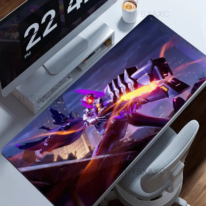 Game Jhin L-League of Legends Mousepad Large Computer Gaming Accessories MousePads Desk Mats Anti-slip Laptop Soft Mice Pad