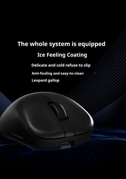 ATK Z1 Pro Max Ultra Wireless Gaming Mouse PAW3950, 8K Polling Rate, 0.39ms Low Latency, 30,000 DPI Ergonomic Gaming Mouse