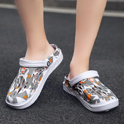 Nouvelle mode sandales hommes sabots sandales confortables respirant plage sandales hommes femmes sabots pantoufles fond souple hommes chaussures