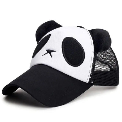 Summer Cute Panda Baseball Caps For Men Women Cotton Hip Hop Snapback Hats Sun Protection Boys Girls Outdoor Gorras Dropshipping