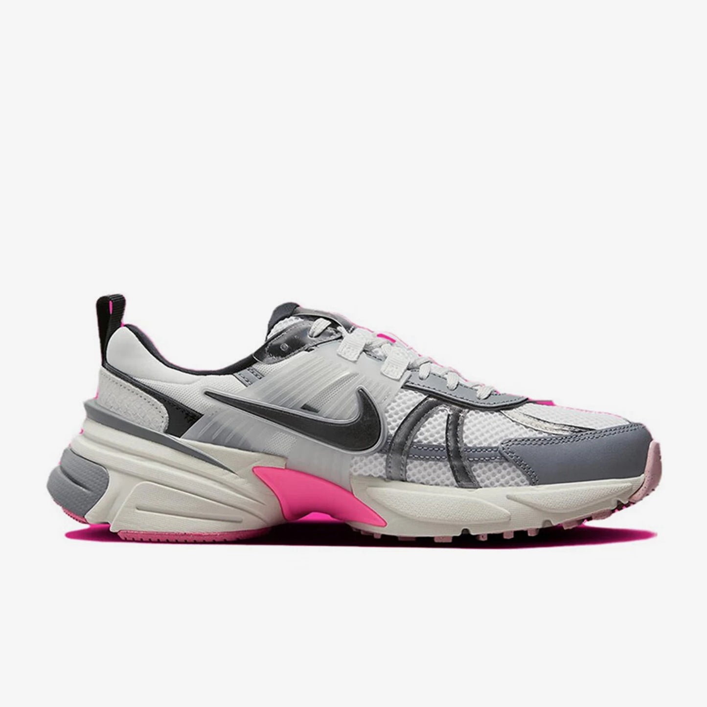 Nike official genuine V2K Run women's wear-resistant, lightweight, breathable and casual sports shoes FZ5061-100