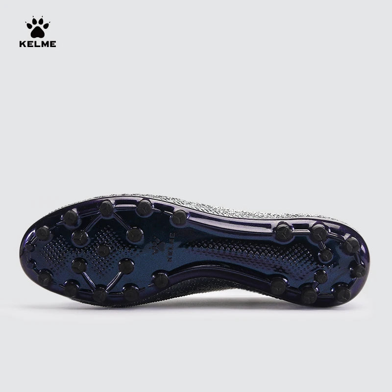 KELME Football Shoes Men's MG Adult Game Short Nails Professional Grass Non-Slip Shock Absorption Training Shoes ZX80121057