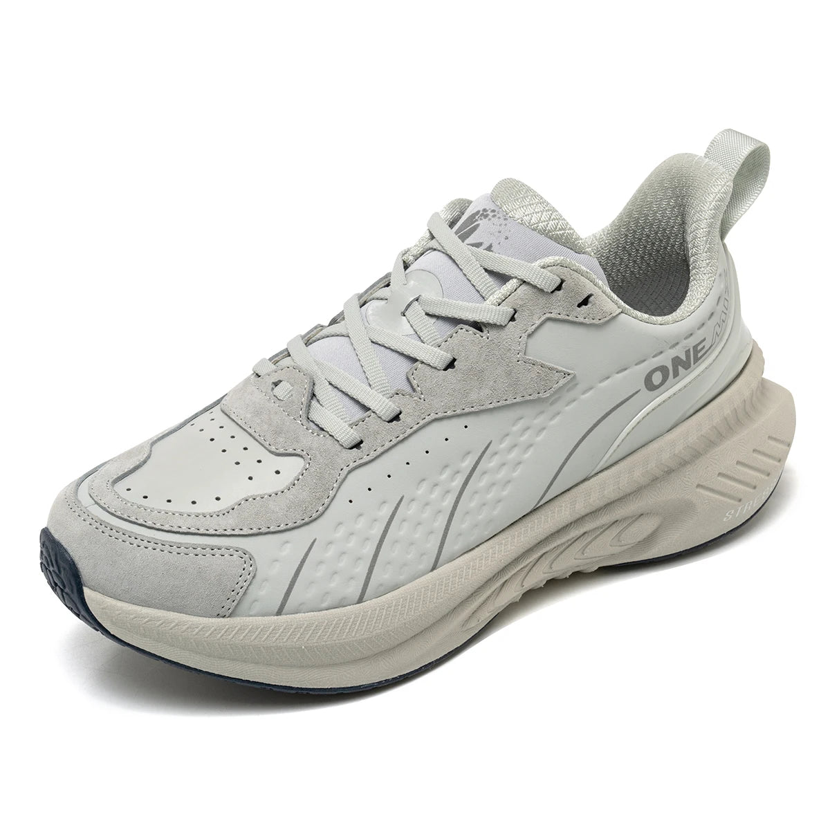 ONEMIX Scarpe da corsa invernali da allenamento per uomo Scarpe sportive in pelle calde e resistenti all’usura Scarpe da jogging da donna Scarpe da passeggio