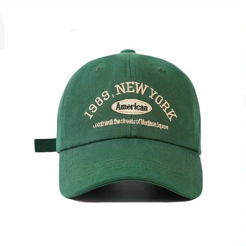 Czapka baseballowa z miękkim daszkiem, haftowana, damska, sportowa, męska, unisex