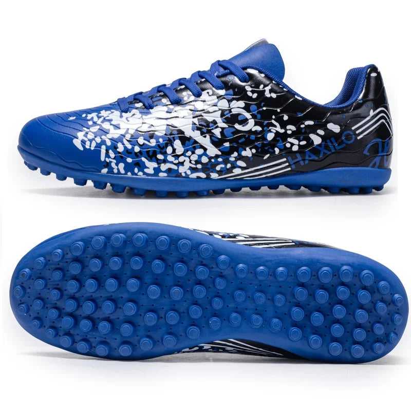 Nouvelles chaussures de football pour hommes, idéales pour les matchs sur gazon, l'entraînement et le soccer, crampons antidérapants, pour intérieur et extérieur, baskets de futsal de haute qualité, meilleures ventes.