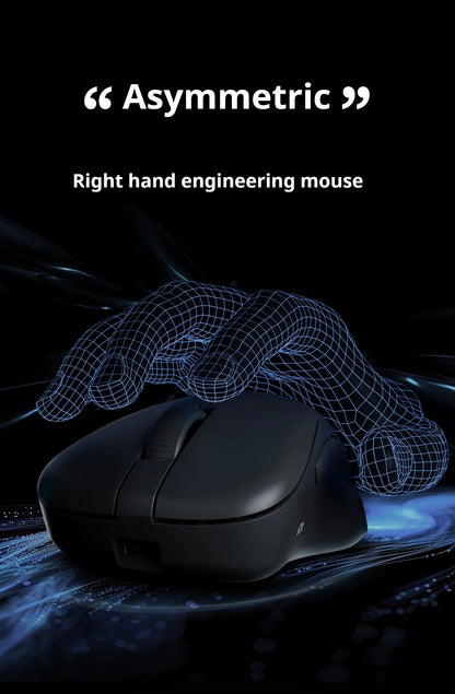ATK Z1 Pro Max Ultra Wireless Gaming Mouse PAW3950, 8K Polling Rate, 0.39ms Low Latency, 30,000 DPI Ergonomic Gaming Mouse