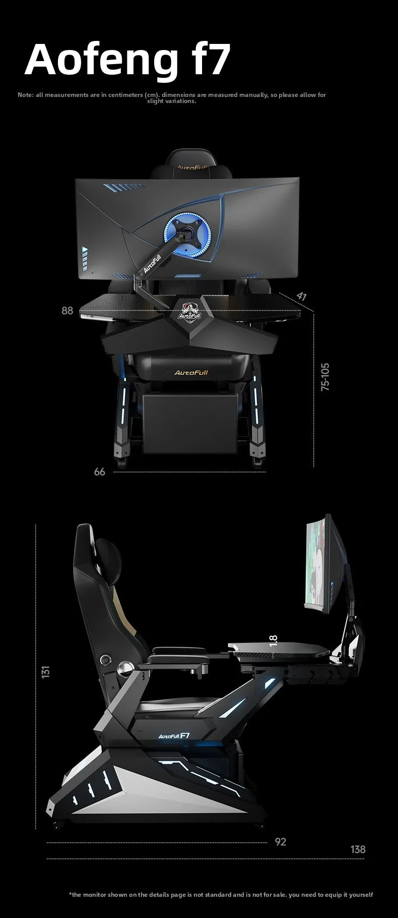 Ergonomic Gaming Office Chair E-Sports Chair with Adjustable Height, Executive Computer Desk Chair, Comfortable Swivel Armchair for Gaming & Work