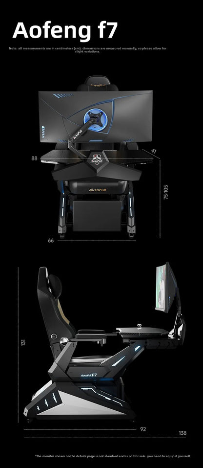Ergonomic Gaming Office Chair E-Sports Chair with Adjustable Height, Executive Computer Desk Chair, Comfortable Swivel Armchair for Gaming & Work
