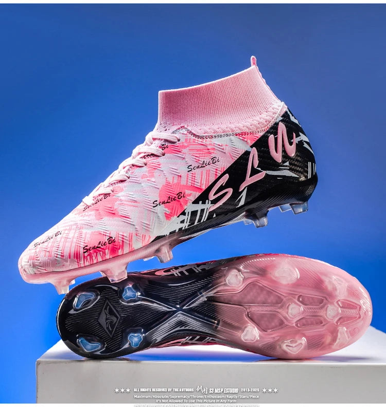 Botas de fútbol profesionales para hombre, zapatillas de fútbol Society, tacos de fútbol FG ultraligeros para entrenamiento, calzado deportivo de fútbol para exterior