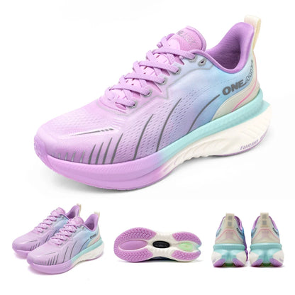 ONEMIX Neue Laufschuhe mit Dämpfung für Herren, geeignet für intensive Läufer, Schnürschuhe, Sportschuhe für Damen, rutschfeste Outdoor-Sportschuhe für Herren