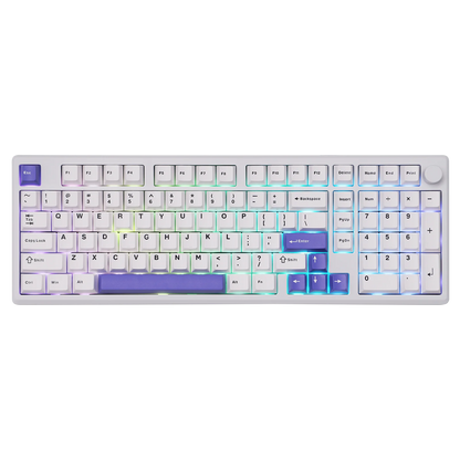EPOMAKER Galaxy100 1800 ANSI US Layout Hot-Swap Gasket-Mounted Tri-mode Wireless Aluminum Mechanical Gaming Keyboard