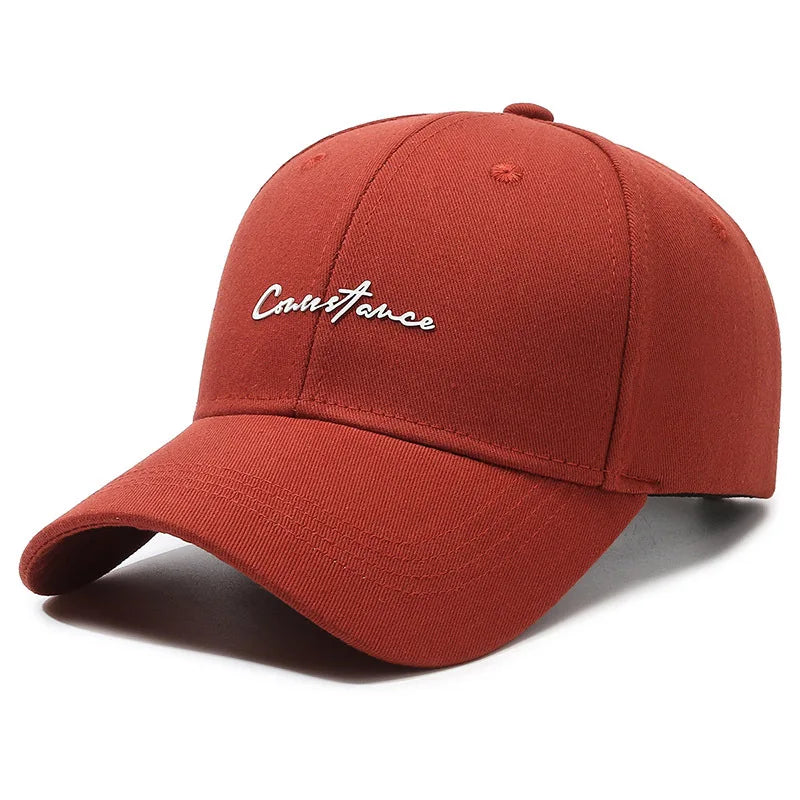 FS Stilfuld orange baseballkasket til mænd og kvinder – mærkevare-designerkasketter med små bogstaver, hiphop-kasketter, street-trucker-kasketter, casquette for mænd