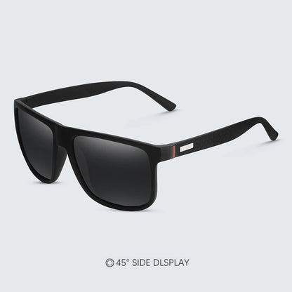 Luxury Square Polarized Cycling Sunglasses UV400 Male Vintage Eyewear Men Women Fashion Travel Driving Fishing Windproof Glasses