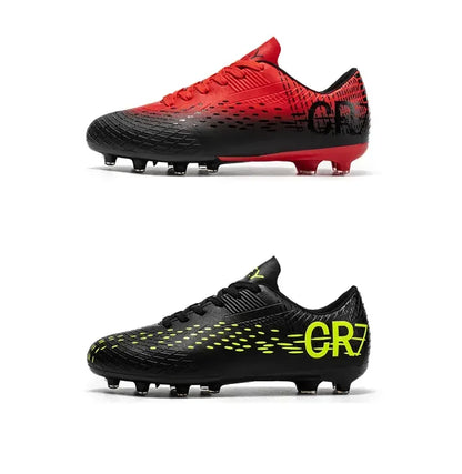 Lage voetbalschoenen met lange TF-noppen, slijtvast en flexibel, geschikt voor buitensporten op het veld