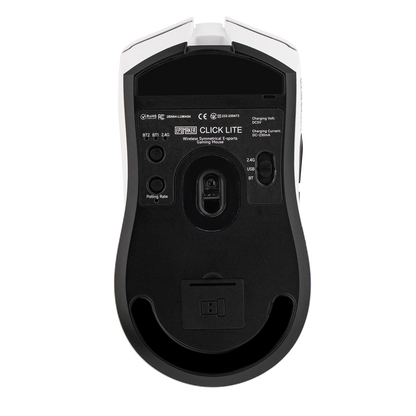 EPOMAKER Click Lite Wireless Gaming Mouse, Tri-Mode Bluetooth & 2.4GHz Gaming Mouse, PAW3311 Sensor, 24000 DPI, 59g Lightweight Rechargeable Gaming Mouse