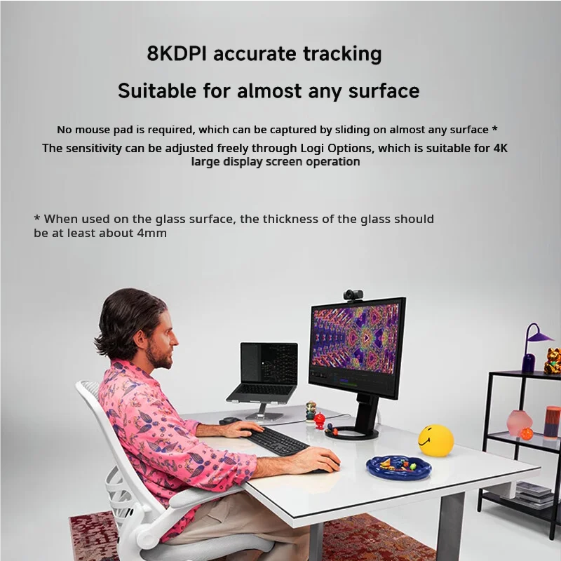 Logitech MX Master 4 Απτική Ανάδραση Actions Ring MagSpeed 8000DPI Εργονομικό Ασύρματο Ποντίκι Bluetooth Μπαταρία 70Day