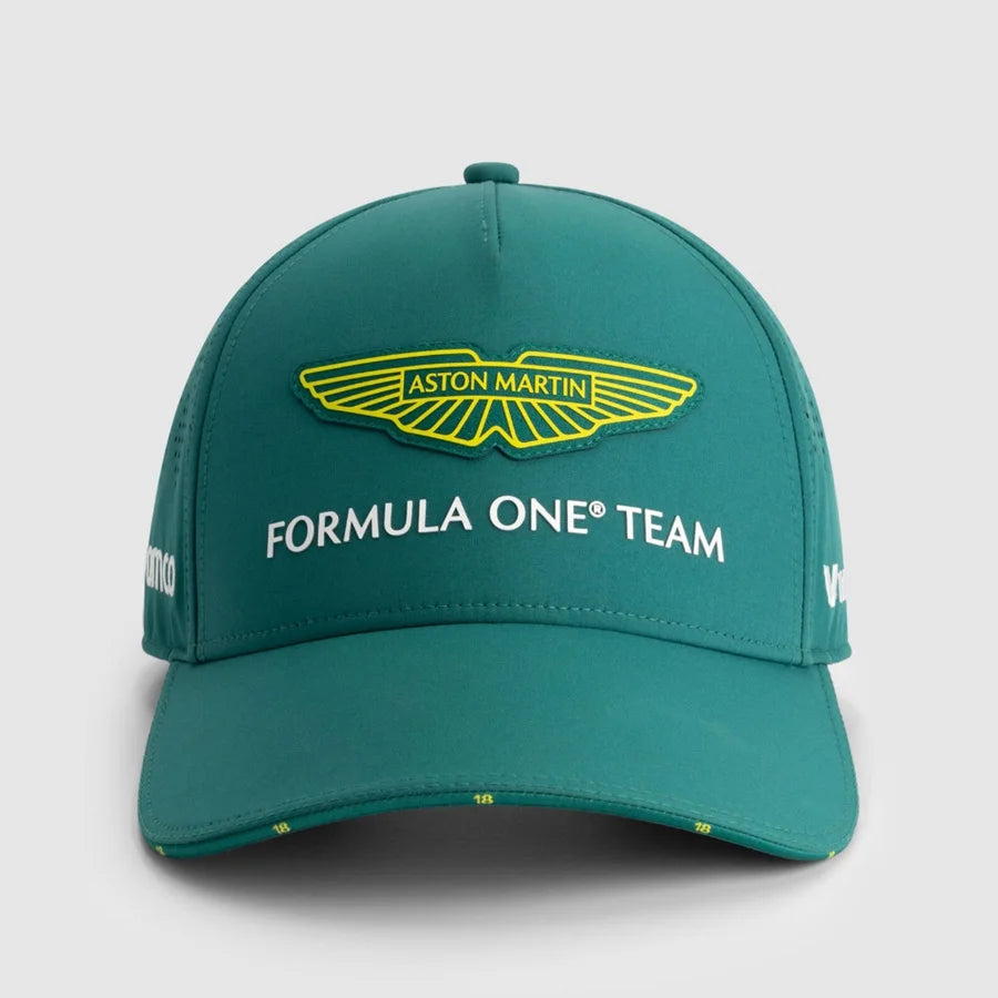 F1-racerholdet Aston Martin – Baseballkasket til daglig træning – Fernando Alonso – Herre – Udendørs solcreme – Solhat – Casual mode – Kasket med skygge