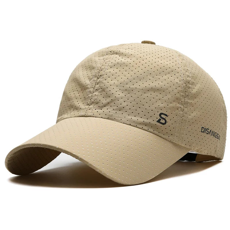 Quick-Dry & Breathable Outdoor Men's Sun Hat for Summer Fishing - Baseball Cap Style