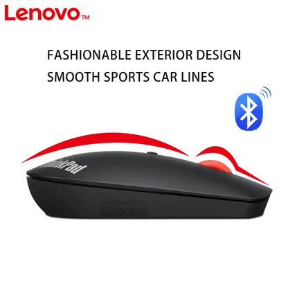 Lenovo ThinkPad Wireless Mouse 4Y50X88822 Dual Bluetooth Wireless Mouse, Ergonomic Office Mouse, 2.4GHz Laptop Mouse for Windows & Mac