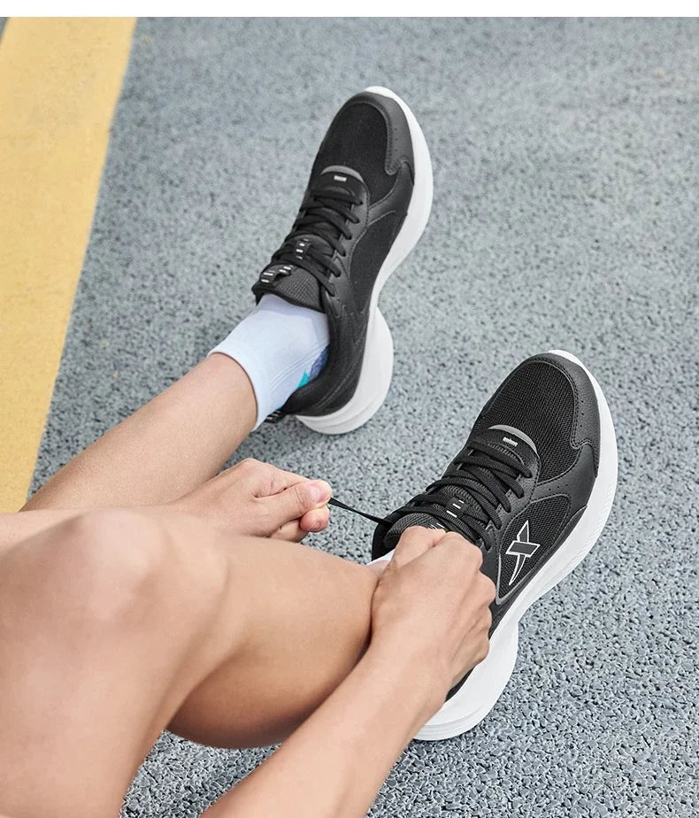 XTEP Running Shoes For Women 2025 Summer New Elastic Comfortable Wear-Resistant Training Professional Sports Shoes 875218110067